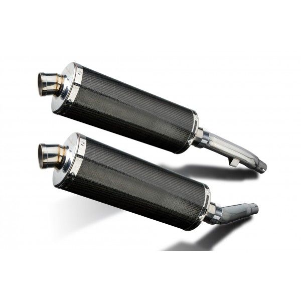 Delkevic slip-on kit Oval Carbon 350mm - XJ900S DIVERSION (1994-2003)