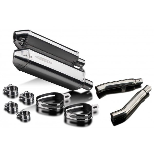 Delkevic slip-on kit Tri-Oval RVS 320mm - XJ900S DIVERSION (1994-2003)