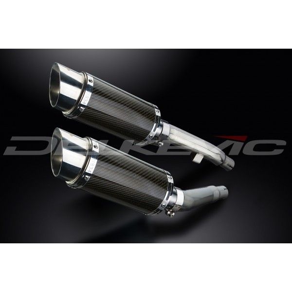 Delkevic slip-on kit Round Carbon 200mm - XJ900S DIVERSION (1994-2003)