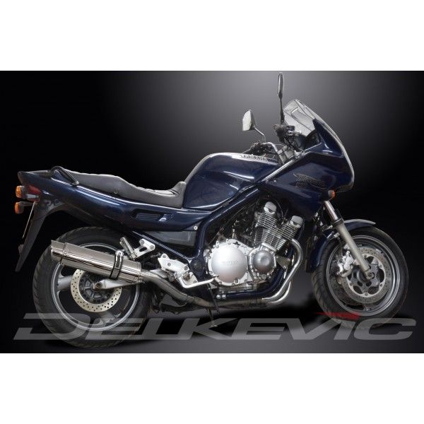 Delkevic slip-on kit Round RVS 350mm - XJ900S DIVERSION (1994-2003)