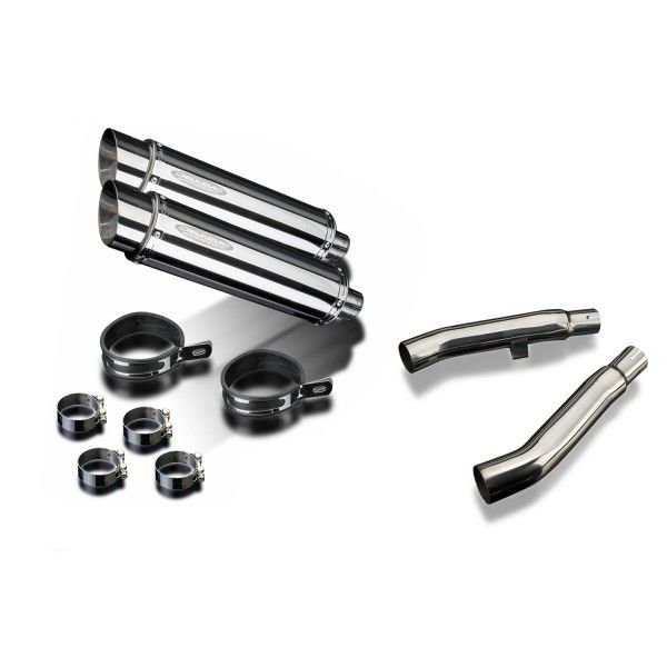 Delkevic slip-on kit Round RVS 350mm - XJ900S DIVERSION (1994-2003)