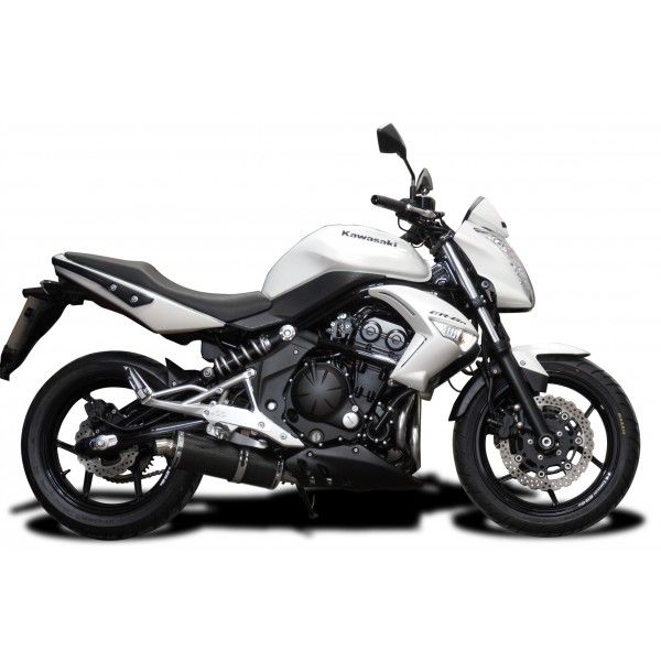 Delkevic volledig systeem Oval Carbon 350mm - ER6N/F (2006-2011)