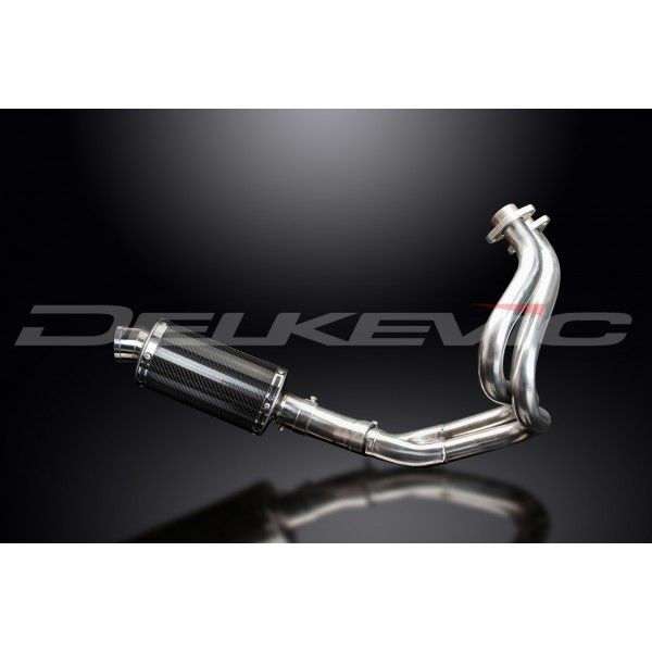 Delkevic volledig systeem Oval Carbon 225mm - ER6N/F (2012-2016)