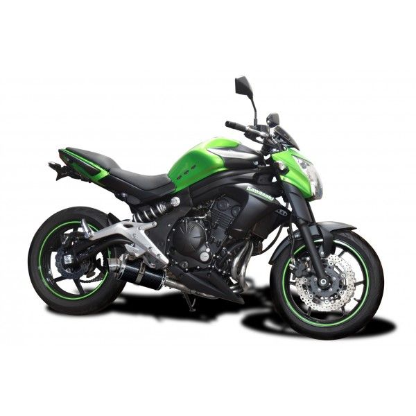 Delkevic volledig systeem Oval Carbon 225mm - ER6N/F (2012-2016)