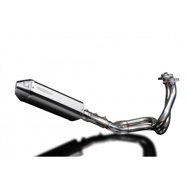 Delkevic volledig systeem Tri-Oval RVS 320mm - KLE650 VERSYS (2007-2014)