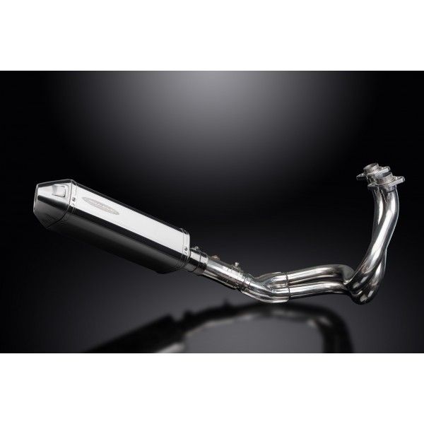 Delkevic volledig systeem Tri-Oval RVS 320mm - KLE650 VERSYS (2007-2014)