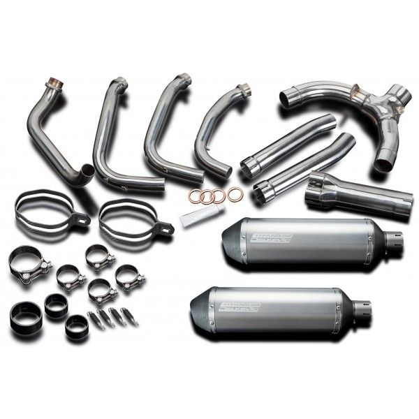 Delkevic volledig systeem X-Oval Titanium 343mm - CBR1100XX BLACKBIRD (1996-2009)