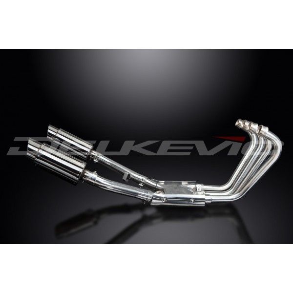 Delkevic volledig systeem Round RVS 200mm - XJR1200 (1995-1998)