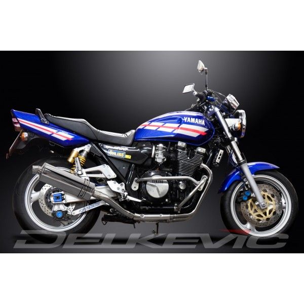 Delkevic volledig systeem Oval RVS 350mm - XJR1200 (1995-1998)
