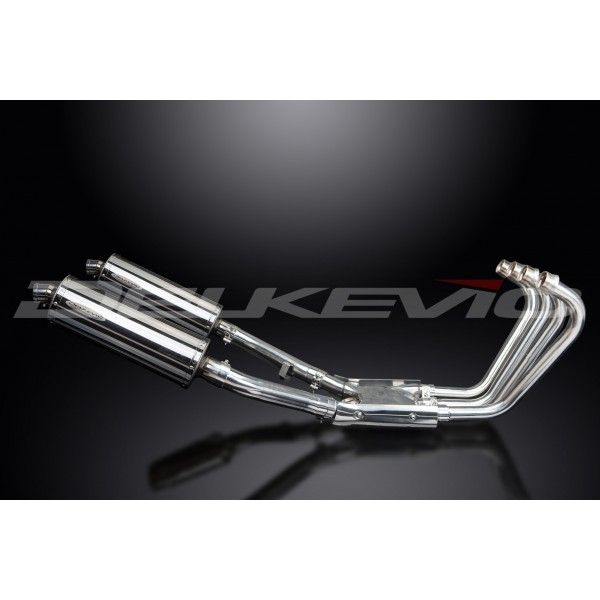 Delkevic volledig systeem Oval RVS 350mm - XJR1200 (1995-1998)