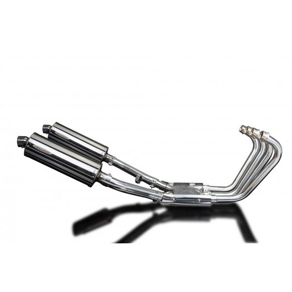 Delkevic volledig systeem Oval RVS 350mm - XJR1200 (1995-1998)