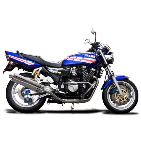 Delkevic volledig systeem Oval RVS 450mm - XJR1200 (1995-1998)