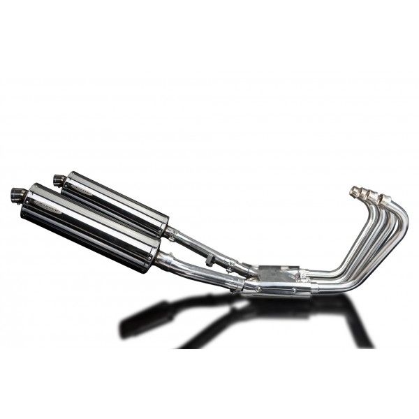 Delkevic volledig systeem Oval RVS 450mm - XJR1200 (1995-1998)