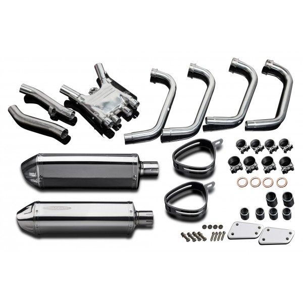 Delkevic volledig systeem Tri-Oval RVS 320mm - XJR1200 (1995-1998)