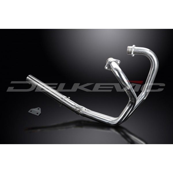 Delkevic volledig systeem Short Straight RVS 350mm - XS650B/SE (1978-1985)