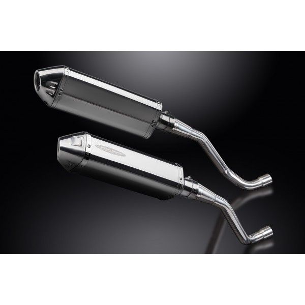 Delkevic slip-on kit Tri-Oval RVS 320mm - XT660X Supermoto (2004-2016)