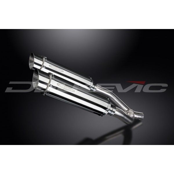 Delkevic slip-on kit Round RVS 350mm - XT660Z TENERE (2008-2016)