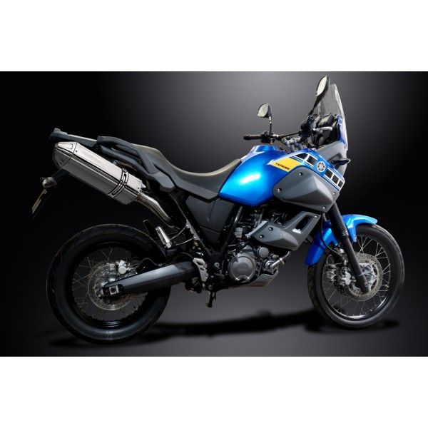 Delkevic slip-on kit Tri-Oval RVS 320mm - XT660Z TENERE (2008-2016)