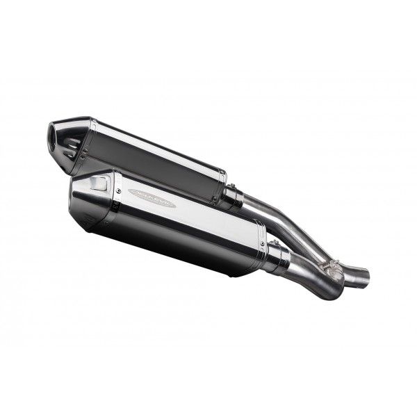 Delkevic slip-on kit Tri-Oval RVS 320mm - XT660Z TENERE (2008-2016)