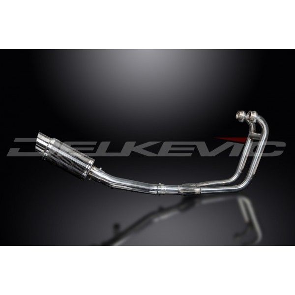 Delkevic volledig systeem Round Carbon 200mm - GS500E/F (1989-2009)