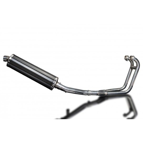 Delkevic volledig systeem Oval Carbon 450mm - GS500E/F (1989-2009)