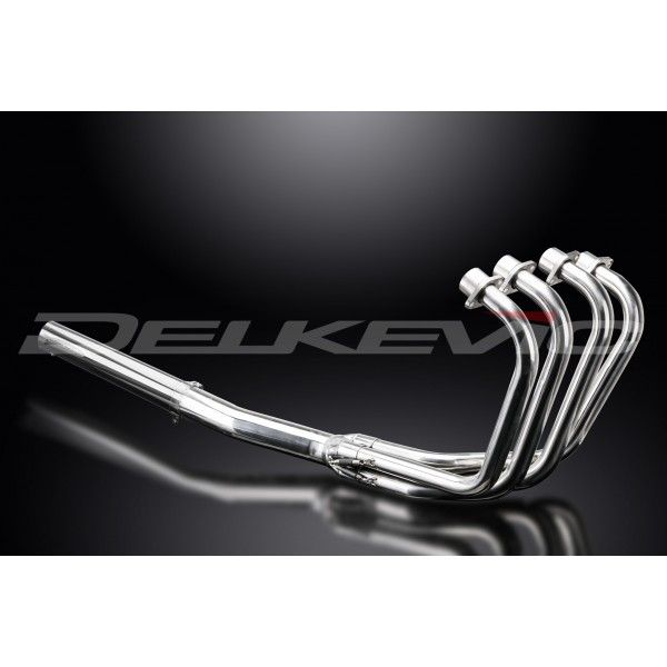 Delkevic volledig systeem Short Straight RVS 350mm - GS850G (1979-1981)