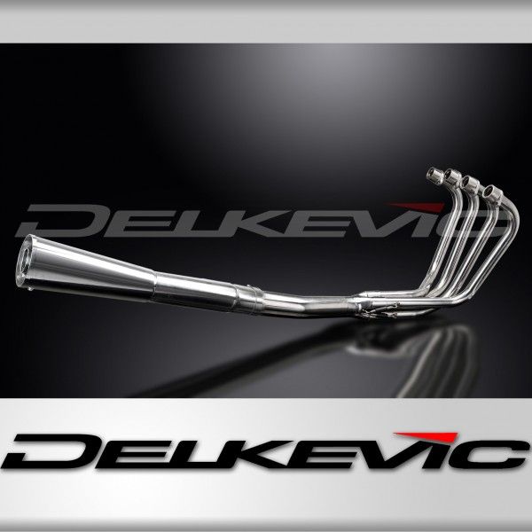 Delkevic volledig systeem Megaphone RVS 550mm - GS850G (1979-1981)
