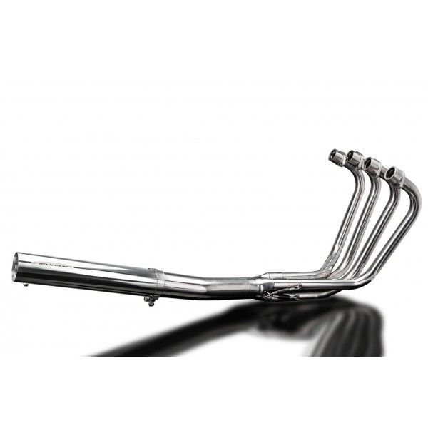 Delkevic volledig systeem Short Straight RVS 350mm - GS850L (1982-1984)