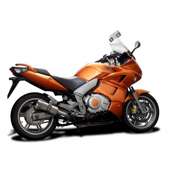 Delkevic slip-on kit Round RVS 200mm - CBF1000 (2006-2011)