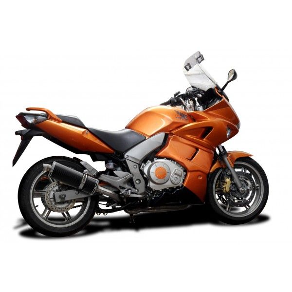 Delkevic slip-on kit Oval Carbon 350mm - CBF1000 (2006-2011)