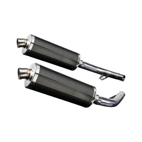 Delkevic slip-on kit Oval Carbon 350mm - CBF1000 (2006-2011)