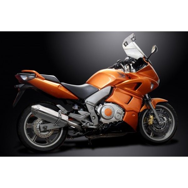 Delkevic slip-on kit Tri-Oval RVS 320mm - CBF1000 (2006-2011)