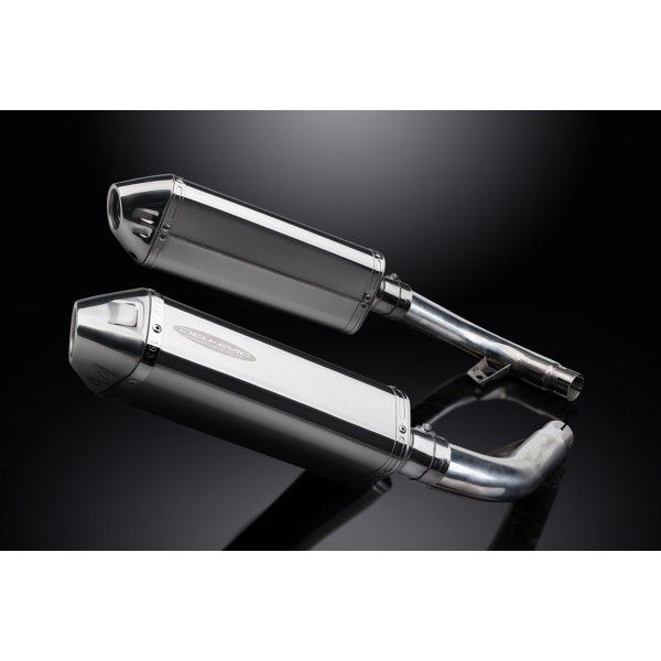 Delkevic slip-on kit Tri-Oval RVS 320mm - CBF1000 (2006-2011)