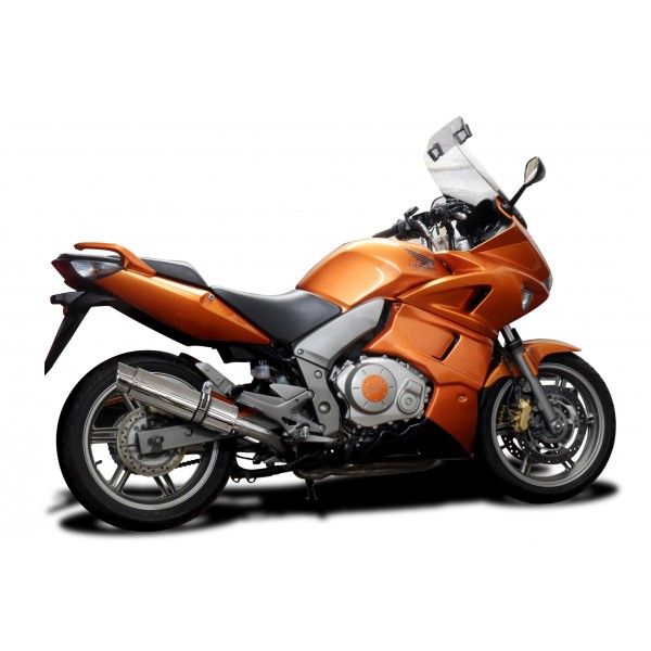 Delkevic slip-on kit Round RVS 350mm - CBF1000 (2006-2011)