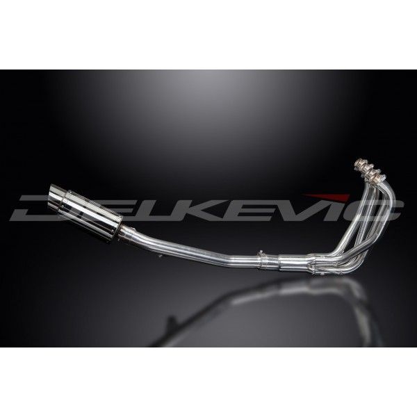 Delkevic volledig systeem Round RVS 200mm - GSX750 (1998-2002)