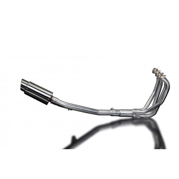 Delkevic volledig systeem Round RVS 200mm - GSX750 (1998-2002)