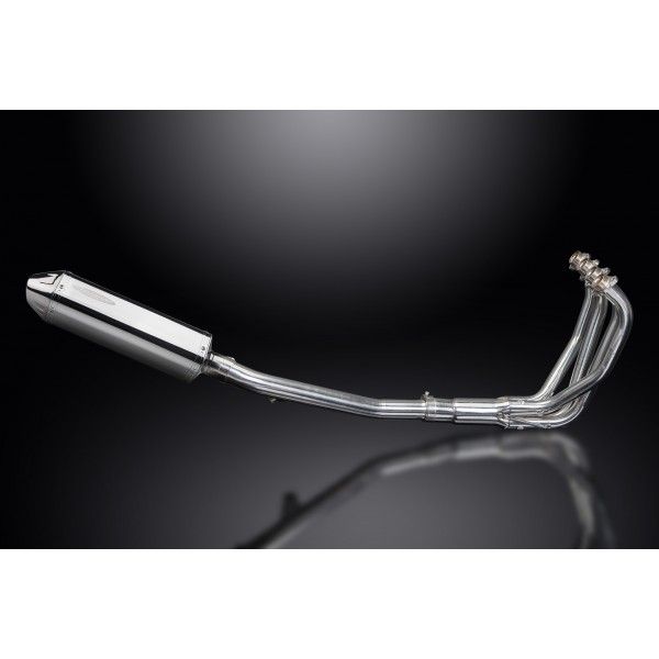 Delkevic volledig systeem Tri-Oval RVS 320mm - GSX750 (1998-2002)