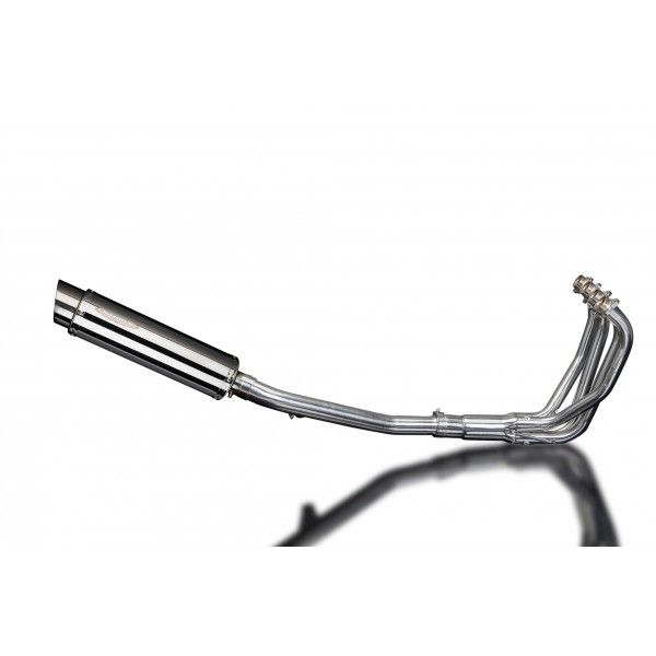 Delkevic volledig systeem Round RVS 350mm - GSX750 (1998-2002)