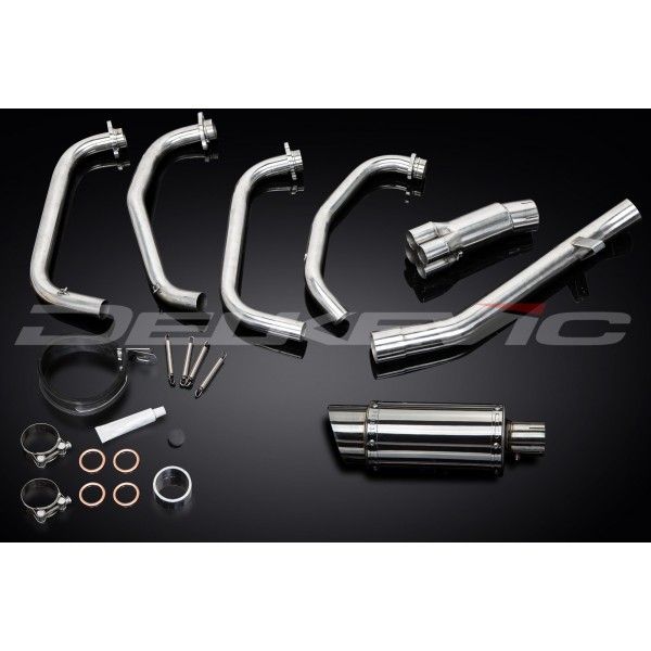 Delkevic volledig systeem Round RVS 200mm - GSX750F SPORTS (1998-2006)