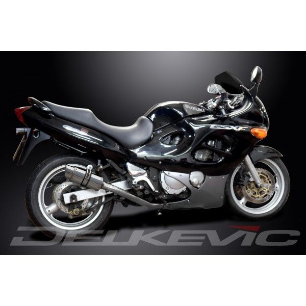 Delkevic volledig systeem Round RVS 200mm - GSX750F SPORTS (1998-2006)