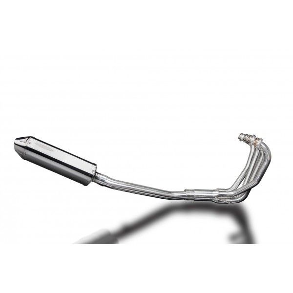 Delkevic volledig systeem Tri-Oval RVS 320mm - GSX750F SPORTS (1998-2006)