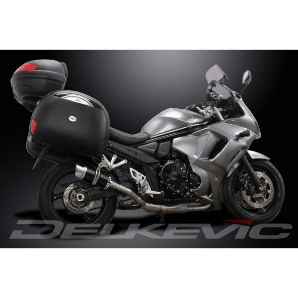 Delkevic volledig systeem Round Carbon 200mm - GSX1250FA (2010-2016)
