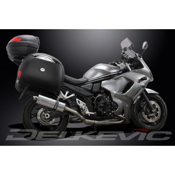 Delkevic volledig systeem Oval RVS 350mm - GSX1250FA (2010-2016)