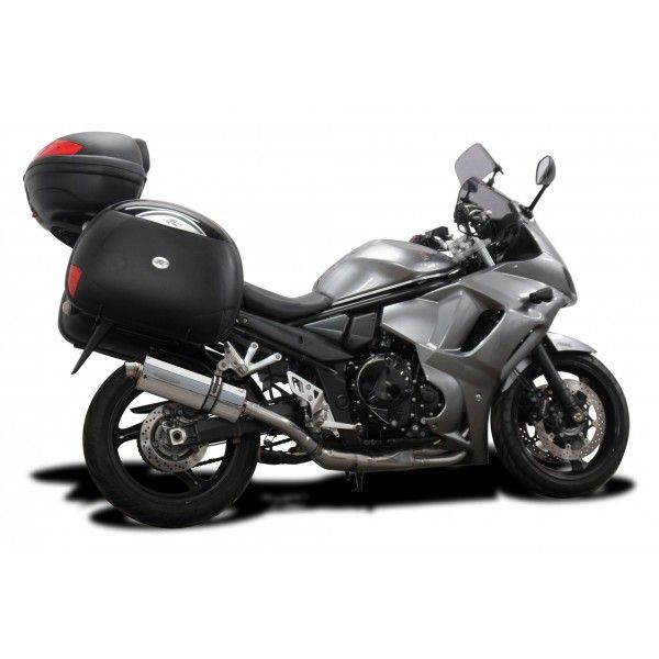 Delkevic volledig systeem Oval RVS 350mm - GSX1250FA (2010-2016)