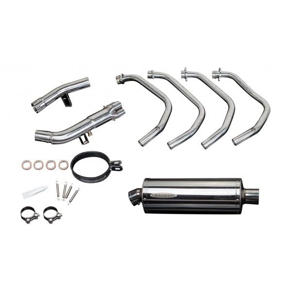 Delkevic volledig systeem Oval RVS 350mm - GSX1250FA (2010-2016)