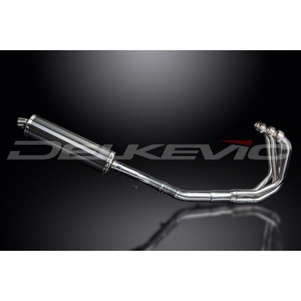 Delkevic volledig systeem Oval Carbon 450mm - GSX1250FA (2010-2016)
