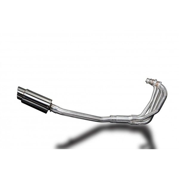 Delkevic volledig systeem Round RVS 200mm - GSX600F (1997-2006)