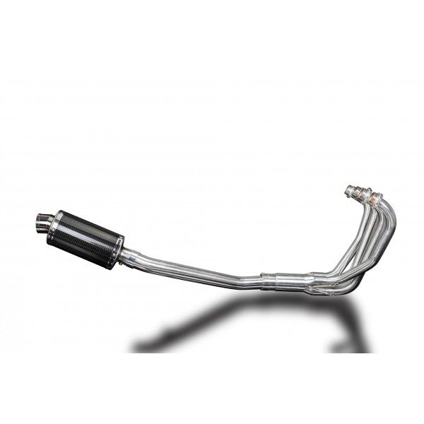 Delkevic volledig systeem Oval Carbon 225mm - GSX600F (1997-2006)