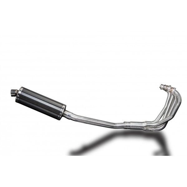 Delkevic volledig systeem Oval Carbon 350mm - GSX600F (1997-2006)