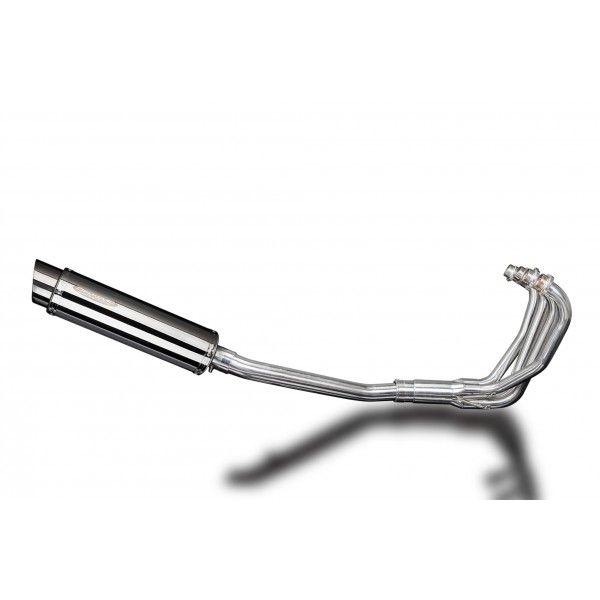 Delkevic volledig systeem Round RVS 350mm - GSX600F (1997-2006)